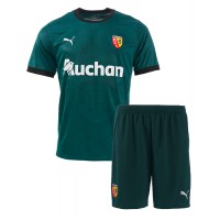 Camisa de time de futebol RC Lens Replicas 2º Equipamento Infantil 2024-25 Manga Curta (+ Calças curtas)